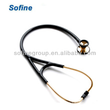 DT-410c Stéthoscope en acier inoxydable doré Stéthoscope en or